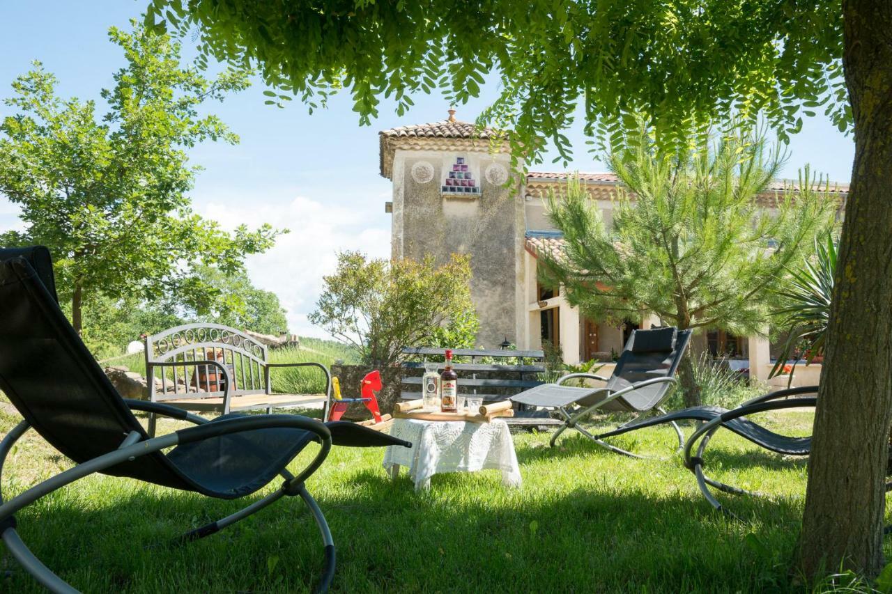 Saint-Vincent-de-Barres "Il Etait Une Soie..."酒店 外观 照片